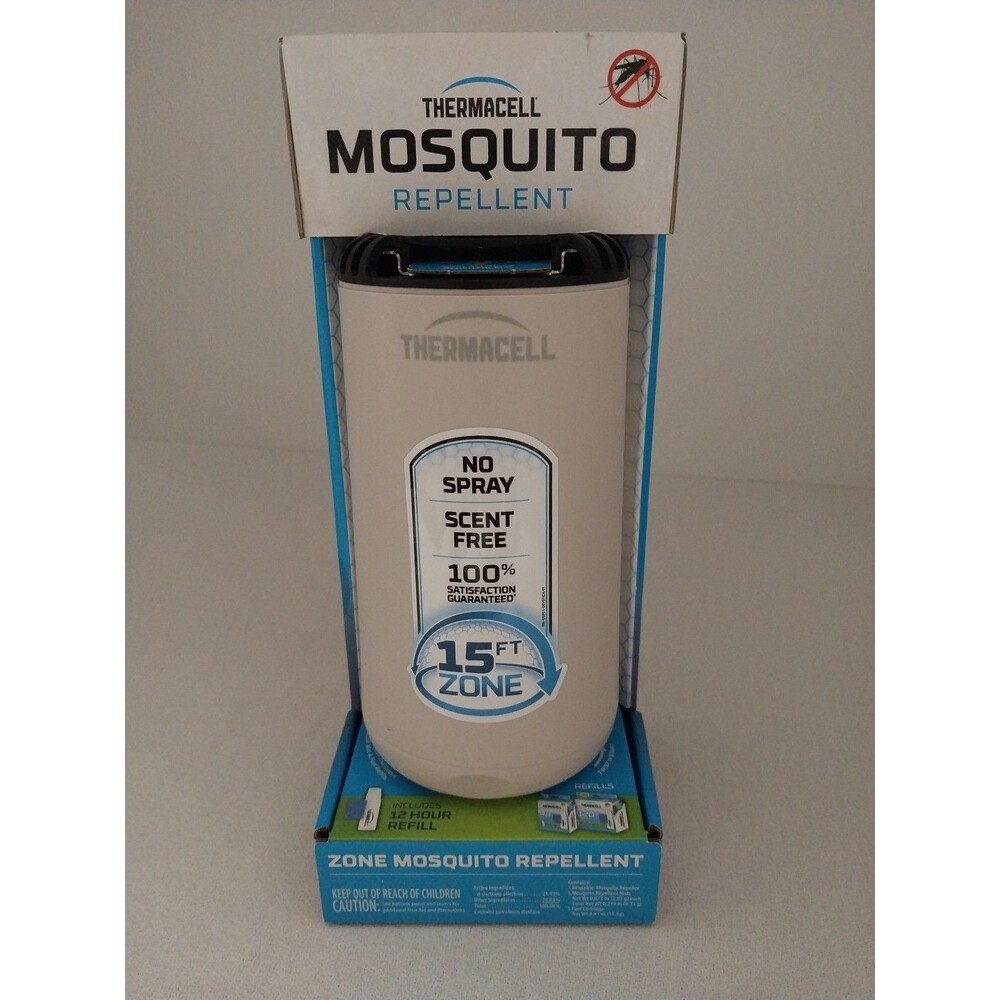 Thermacell Zone Mosquito Repeller & Fuel Cartridge & 3 Repellent Mats